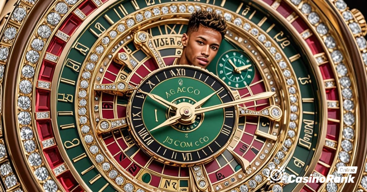 Neymarin uusin heitto: 280 000 dollarin ruletista inspiroitu kello